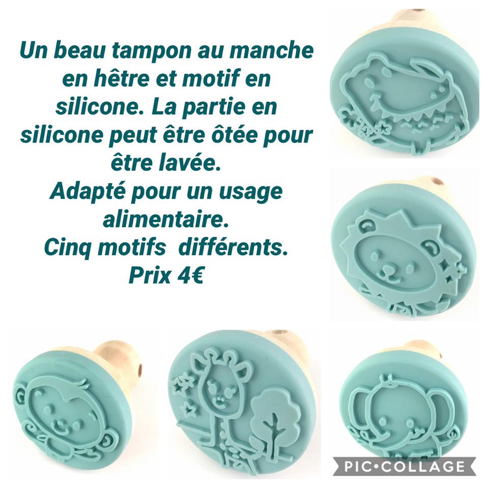 Tampon HETRE et silicone alimentaire